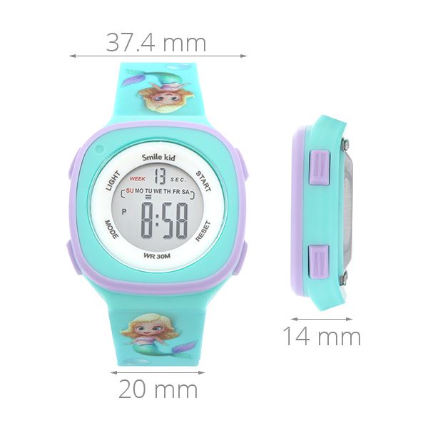 Đồng hồ Smile Kid 37.4 mm Trẻ em SL217-13 Màu Xanh ngọc