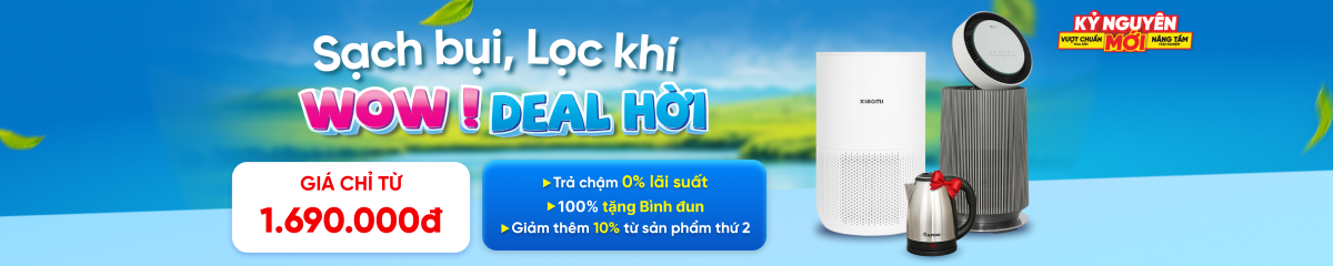 Banner Big Campaign Trang chủ