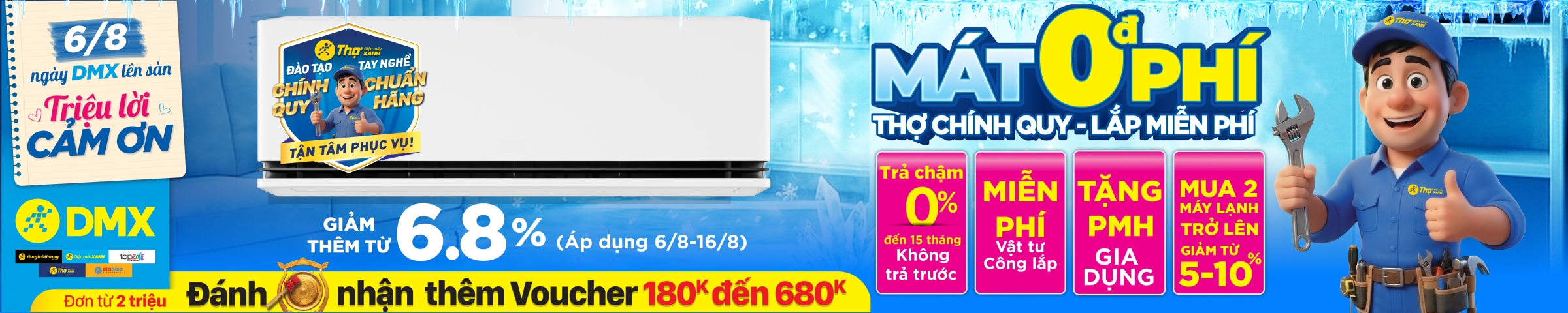 Banner Big Campaign Trang chủ