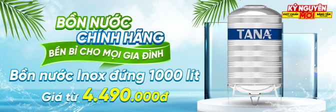 Bồn Nước Đứng Inox