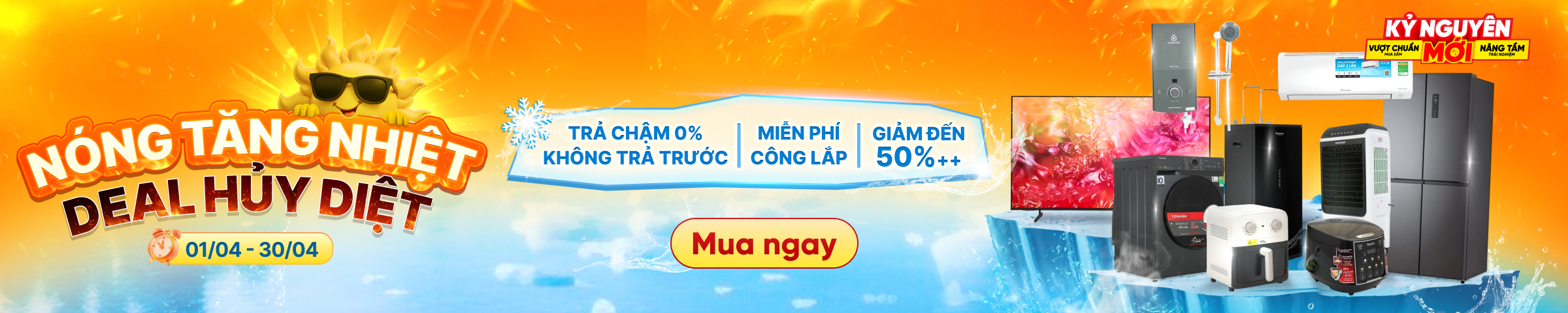 Banner Big Campaign Trang chủ