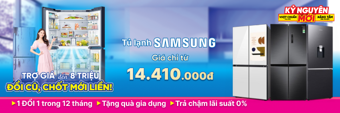 Banner Slide Trang chủ Tủ Lạnh