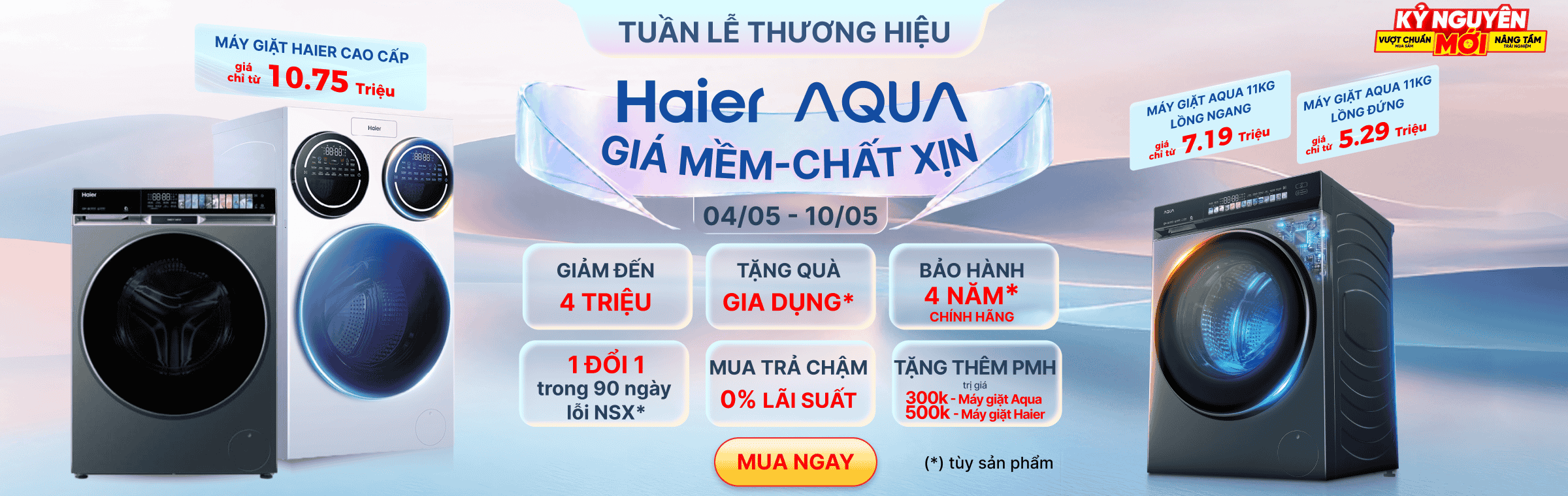 TUẦN LỄ THƯƠNG HIỆU AQUA HAIER