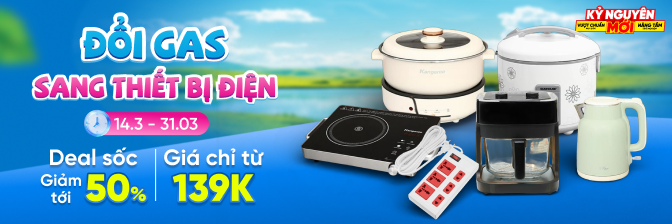 Lẩu điện đổi gas