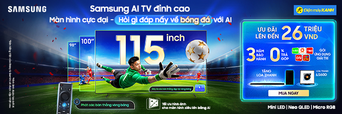 banner slide tivi samsung