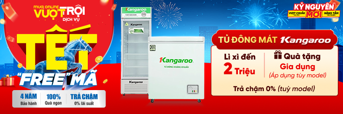 Tủ đông Kangaroo - 7.2025