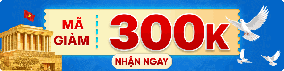 MÃ GIẢM 300K
