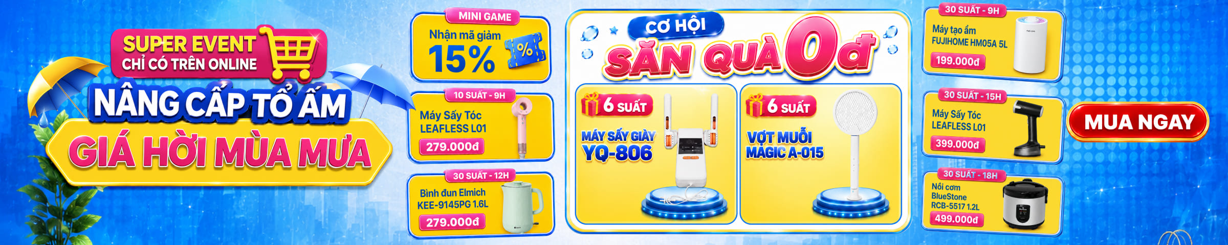 Banner Big Campaign Trang chủ