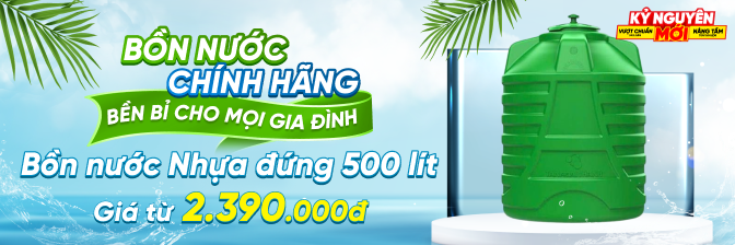 Bồn Nước Đứng Nhựa