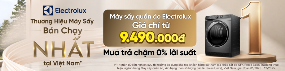 MÁY SẤY ELECTROLUX BÁN CHẠY 1