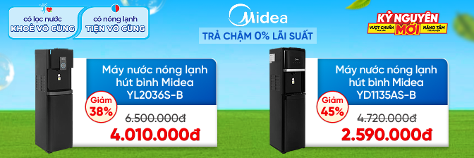 Máy nước nóng lạnh midea