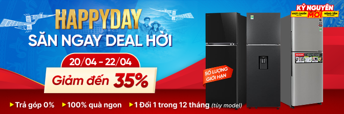 Tủ lạnh HAPPYDAY