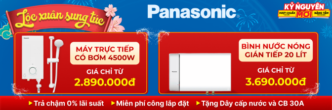Máy nước nóng Panasonic 2025