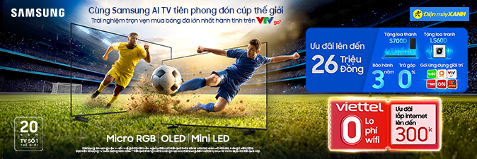 banner slide tivi samsung