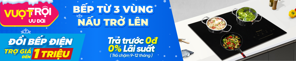 Bếp 3 vùng nấu trở lên - Desktop