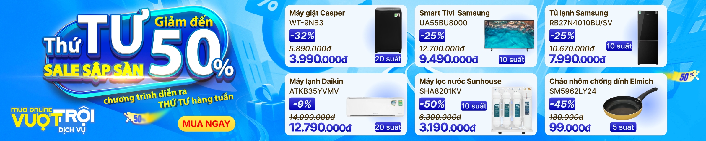 Banner Big Campaign Trang chủ