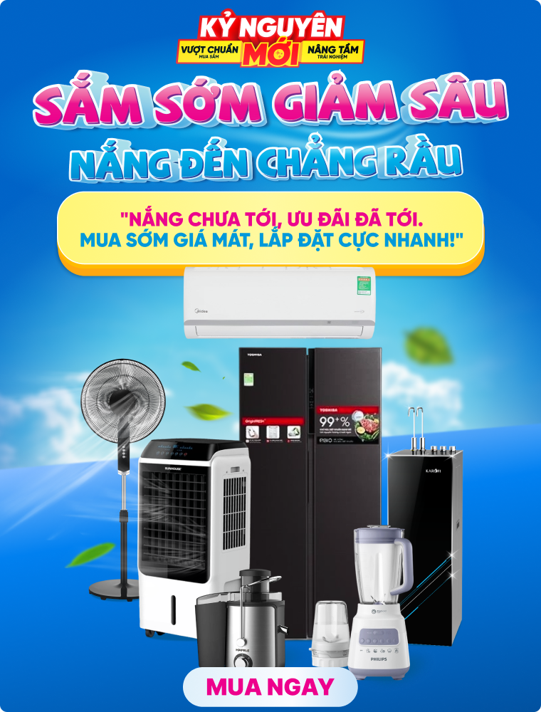 SẮM SỚM GIẢM SÂU - NẮNG ĐẾN CHẲNG RẦU