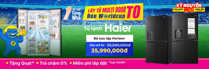 banner slide haier trang cate