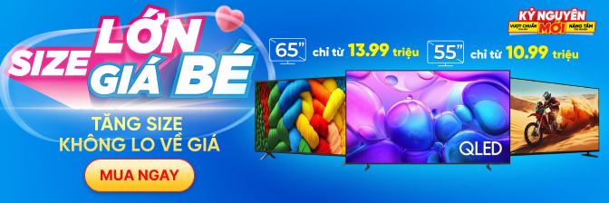 TIVI SIZE LỚN GIÁ BÉ