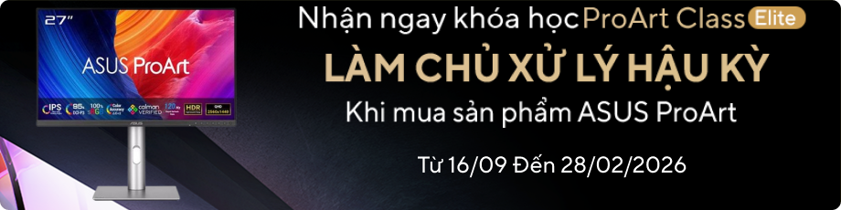 [Màn hình] Mua màn hình Pro Art Tặng khóa học