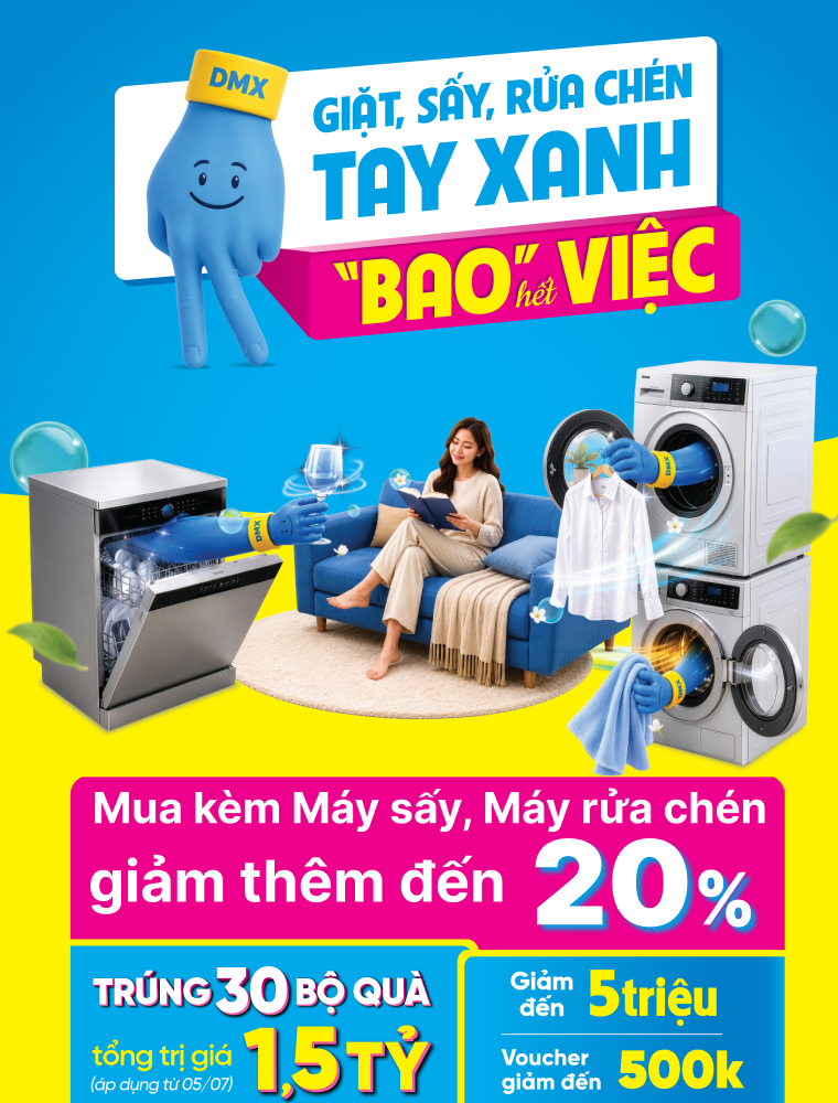 Thách thức mùa mưa - Giặt sấy khô nhanh