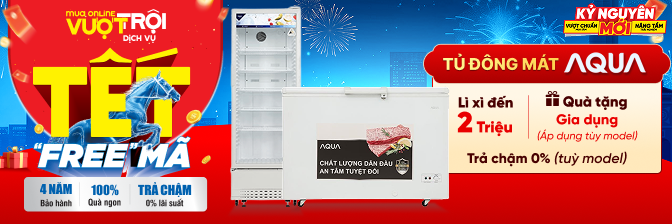 Tủ đông mát AQUA