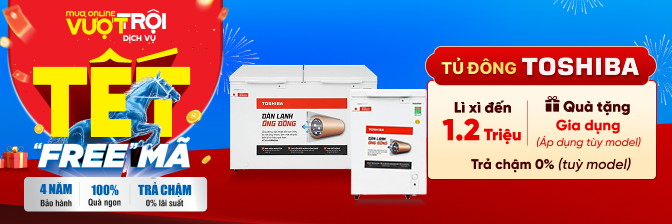 Tủ đông Toshiba
