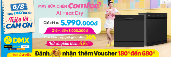 Máy rửa chén comfee