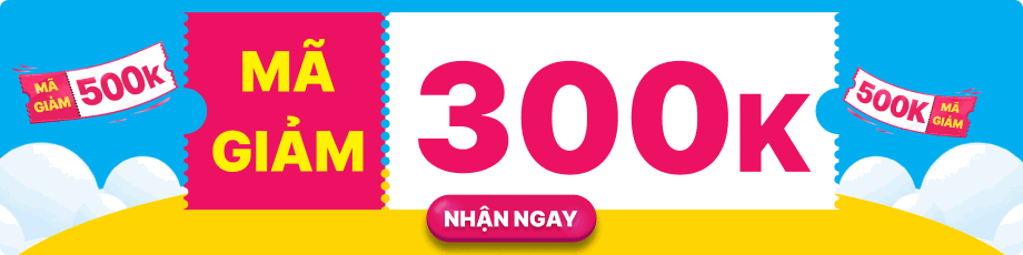 MÃ GIẢM 300K