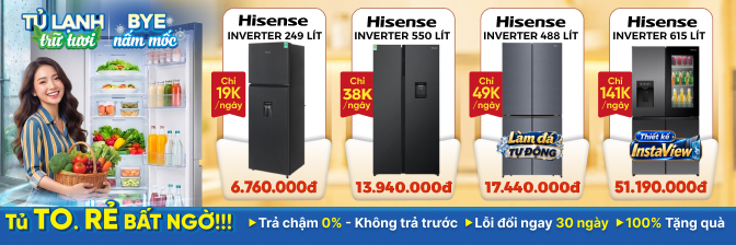 BANNER SLIDE HISENSE