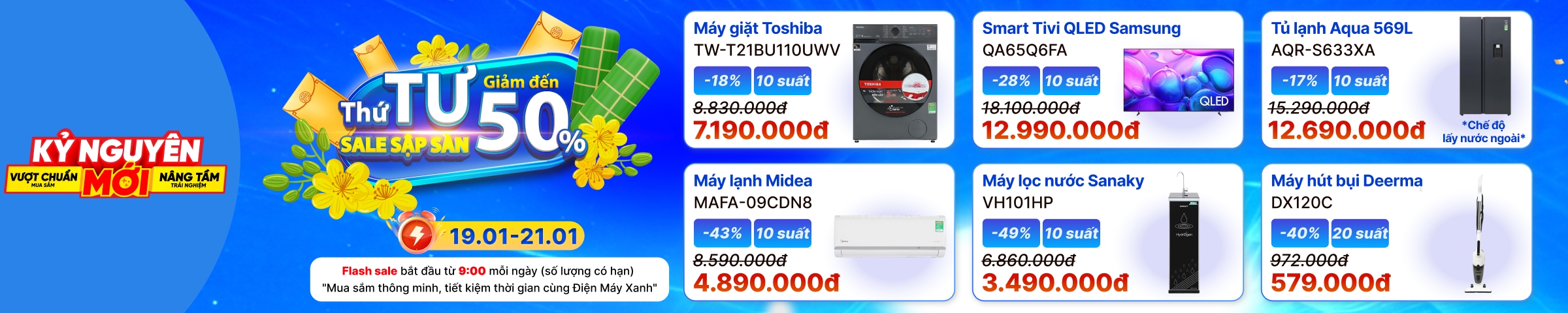 Banner Big Campaign Trang chủ