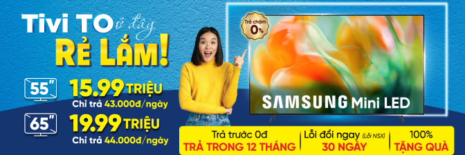 banner slide tivi samsung