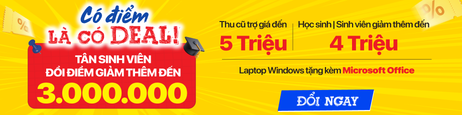 ĐỔI ĐIỂM 500K-3TR