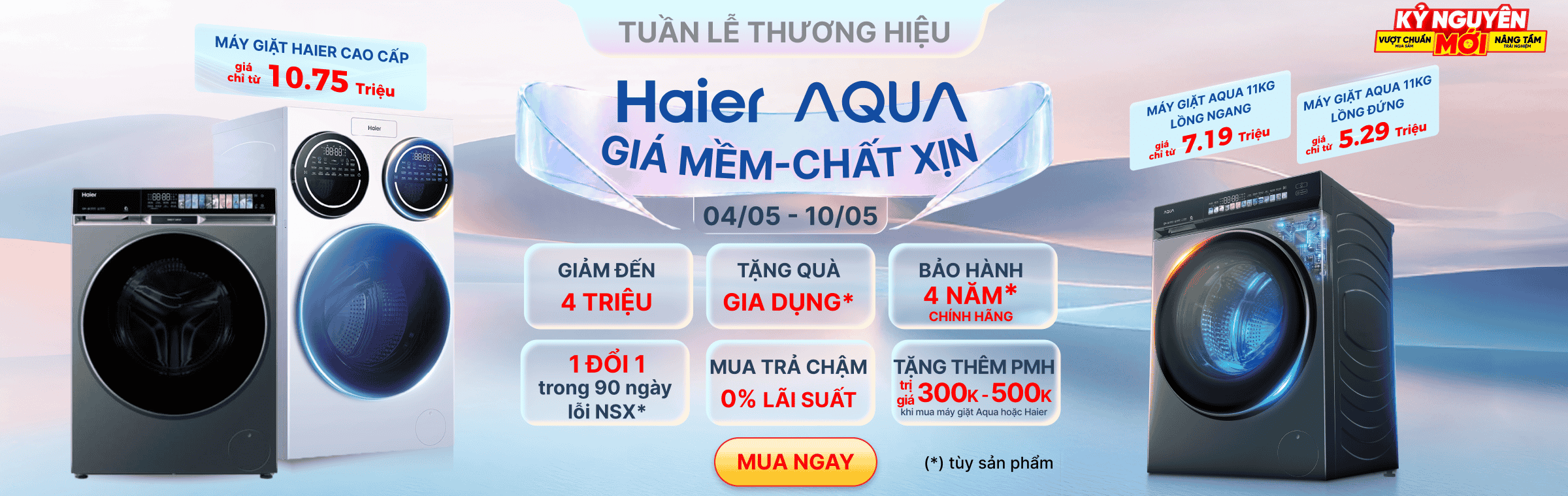 TUẦN LỄ THƯƠNG HIỆU AQUA HAIER