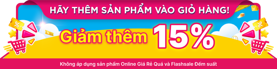 9/9 GIẢM THÊM 15% GD