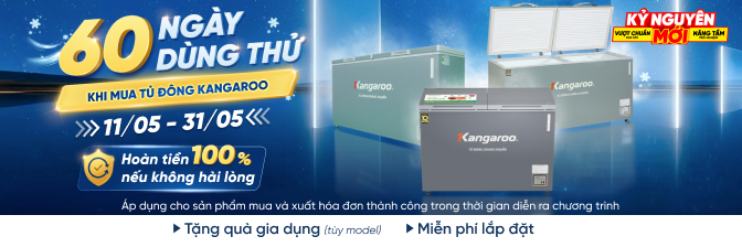 banner slide tủ đông kangaroo