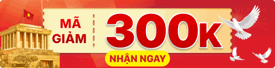 MÃ GIẢM 300K