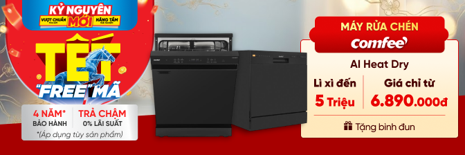 Máy rửa chén comfee