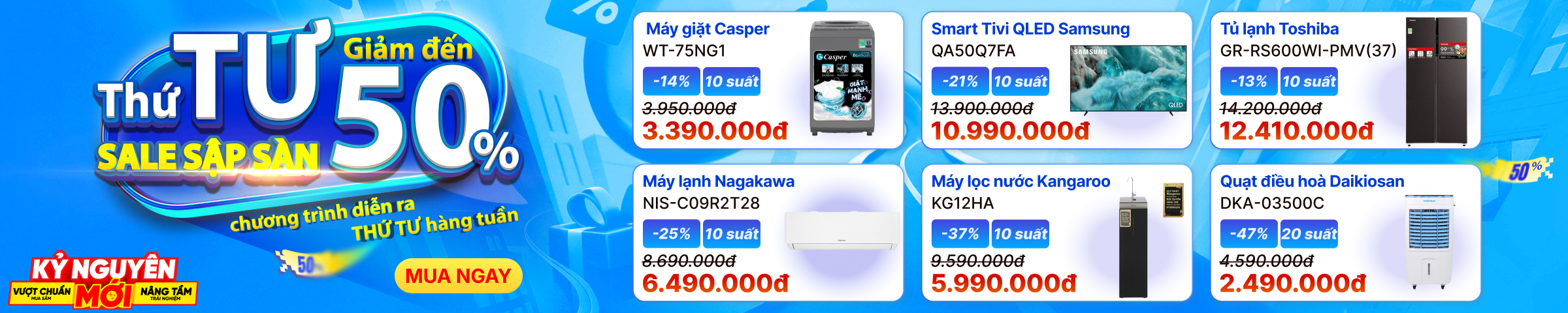 Banner Big Campaign Trang chủ