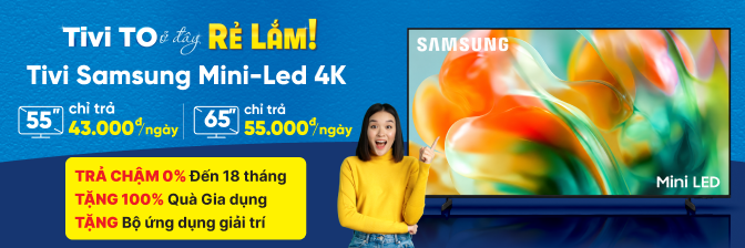 banner slide tivi samsung