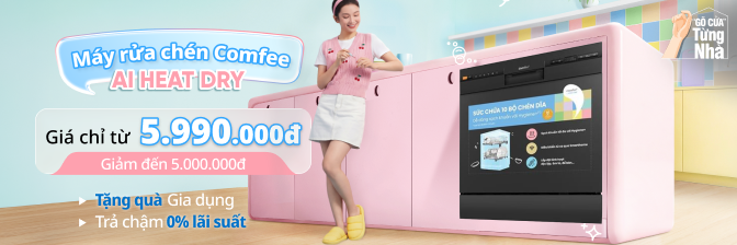 Máy rửa chén comfee