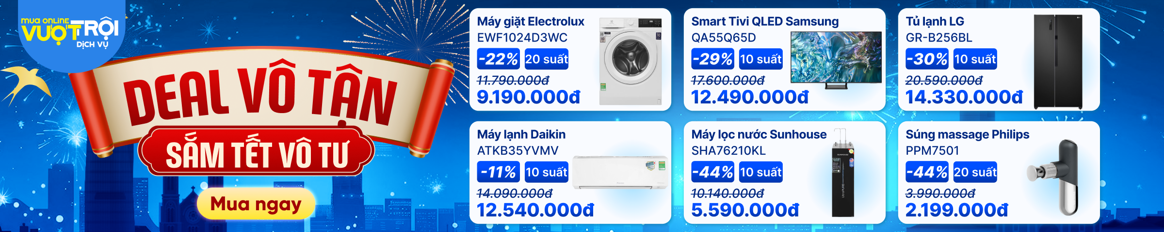 Banner Big Campaign Trang chủ