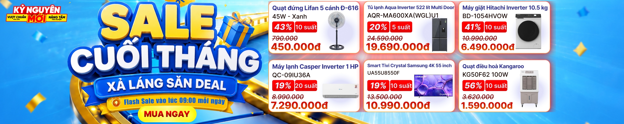 Banner Big Campaign Trang chủ
