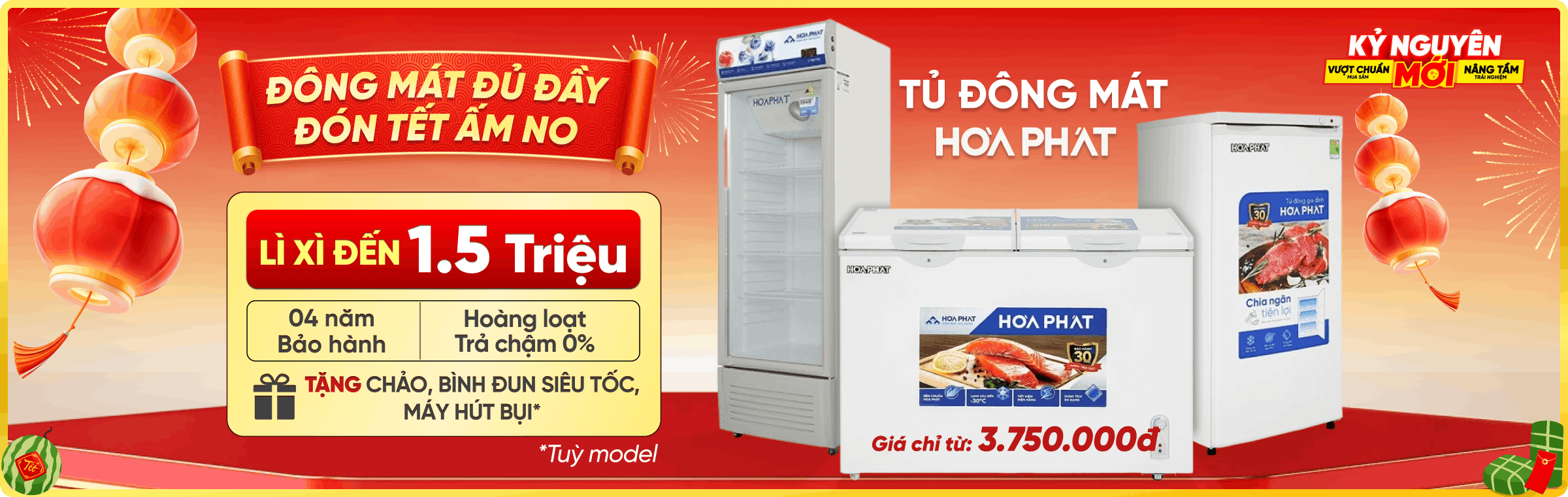 ĐÔNG MÁT ĐỦ ĐẦY - ĐÓN TÊT ẤM NO CÙNG HÒA PHÁT