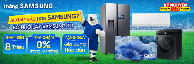 banner slide tivi samsung