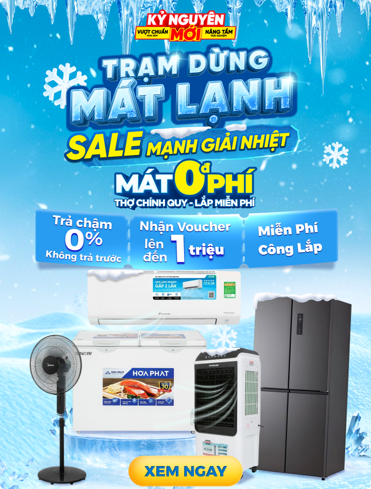 TRẠM DỪNG MÁT LẠNH - SALE MẠNH GIẢI NHIỆT