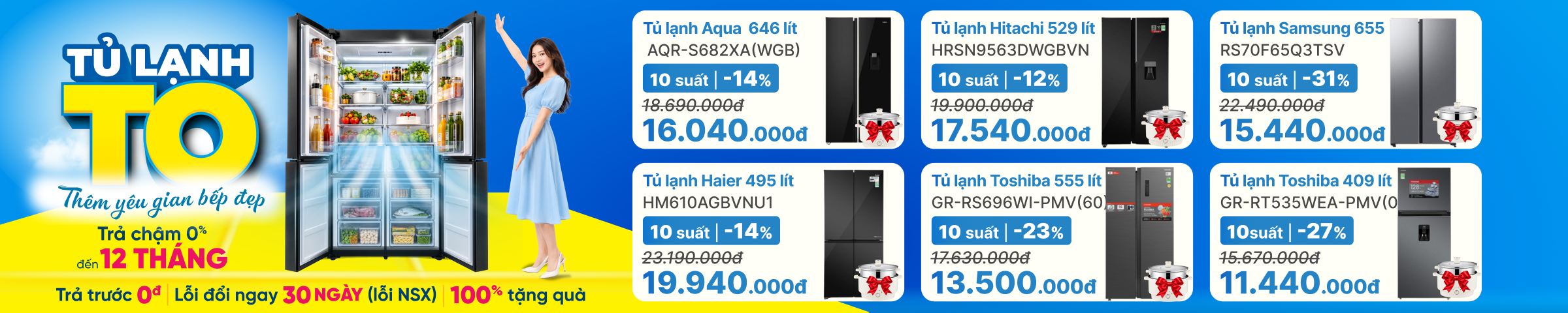 Banner Big Campaign Trang chủ