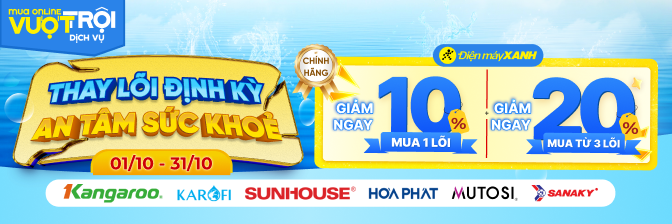 Thời hạn thay lõi