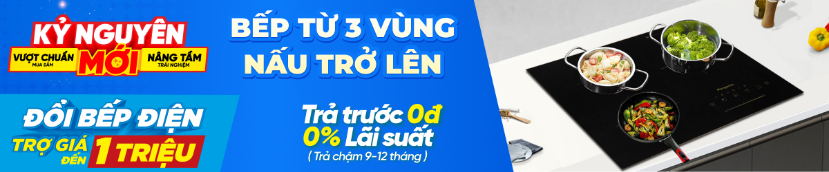 Bếp 3 vùng nấu trở lên - Desktop