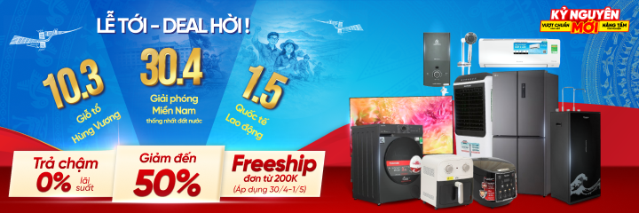 Banner Big Campaign Trang chủ